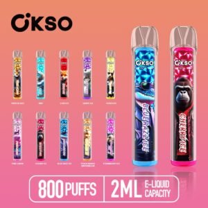 OKSO Crystal Bar 800 disposable vape