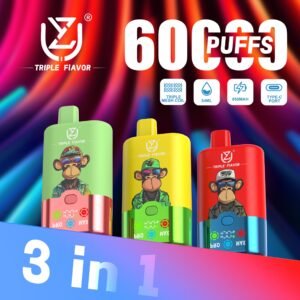 UZY Triple Flavor 60K disposable vape