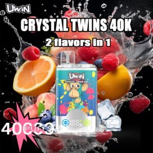 Uwin Crystal Twins 40K disposable vape