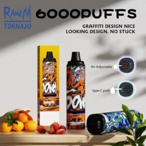 RandM Tornado 6K disposable vape