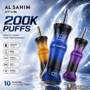 ATVS Al Sahlm 200K disposable vape