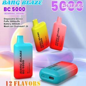 Bang Blaze Bc 5K disposable vape