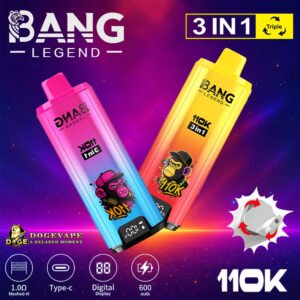 Bang Legend 110K disposable vape