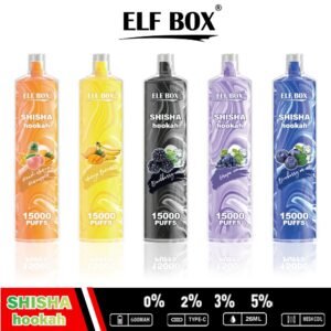 Elf Box Ls15000puffs Shisha Hookah 15K disposable vape