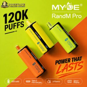 MYDE 120K disposable vape