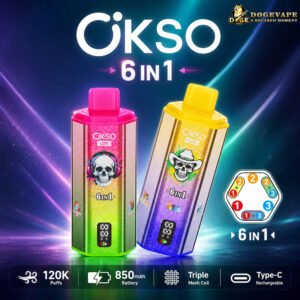 OKSO 120K disposable vape