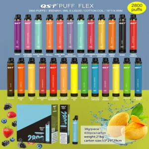QST Flex 2800 disposable vape