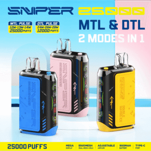 Vapmod Sniper 25K disposable vape