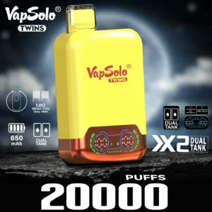 VapSolo Twins 20K disposable vape